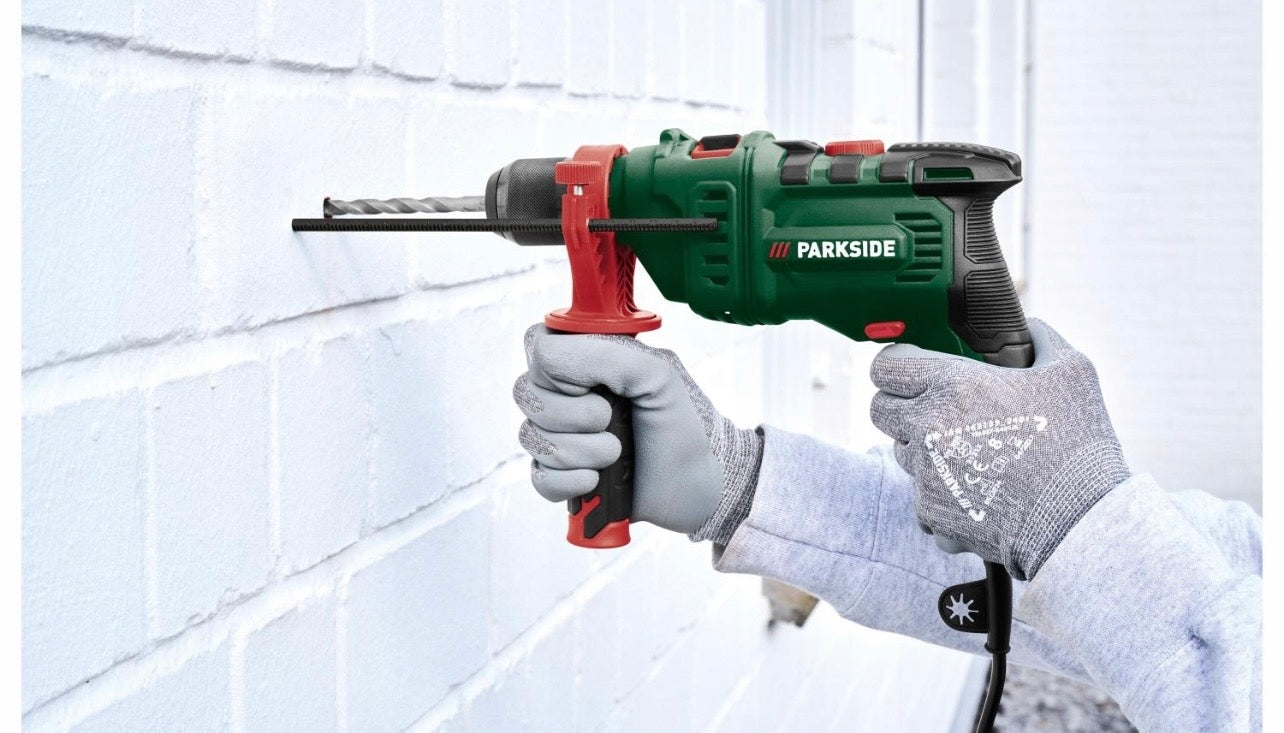 PARKSIDE impact drill PSBM 750 C3 in case with 74 accessories Manufacturer code PSBM 750 C3