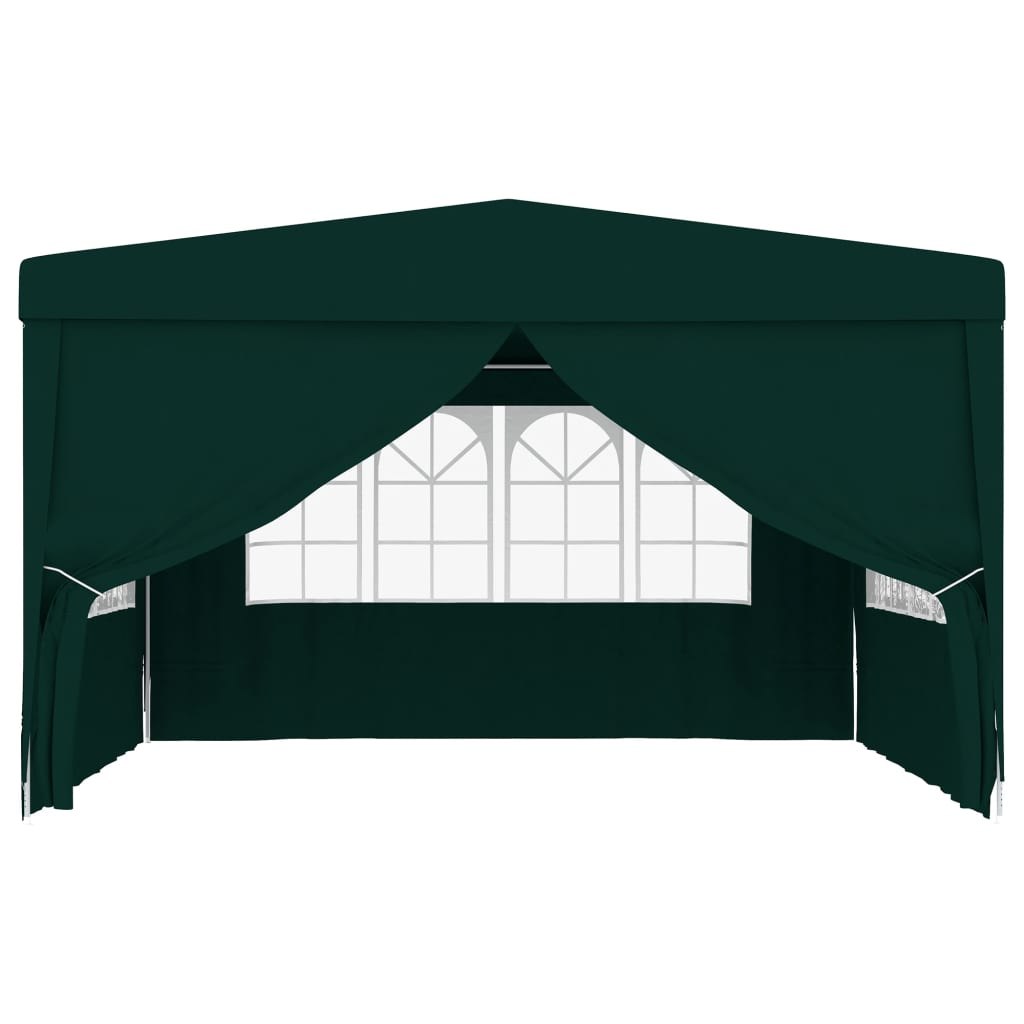 PARTY TENT WITH WALLS 4X4M GREEN 90G/M² Manufacturer VidaXL