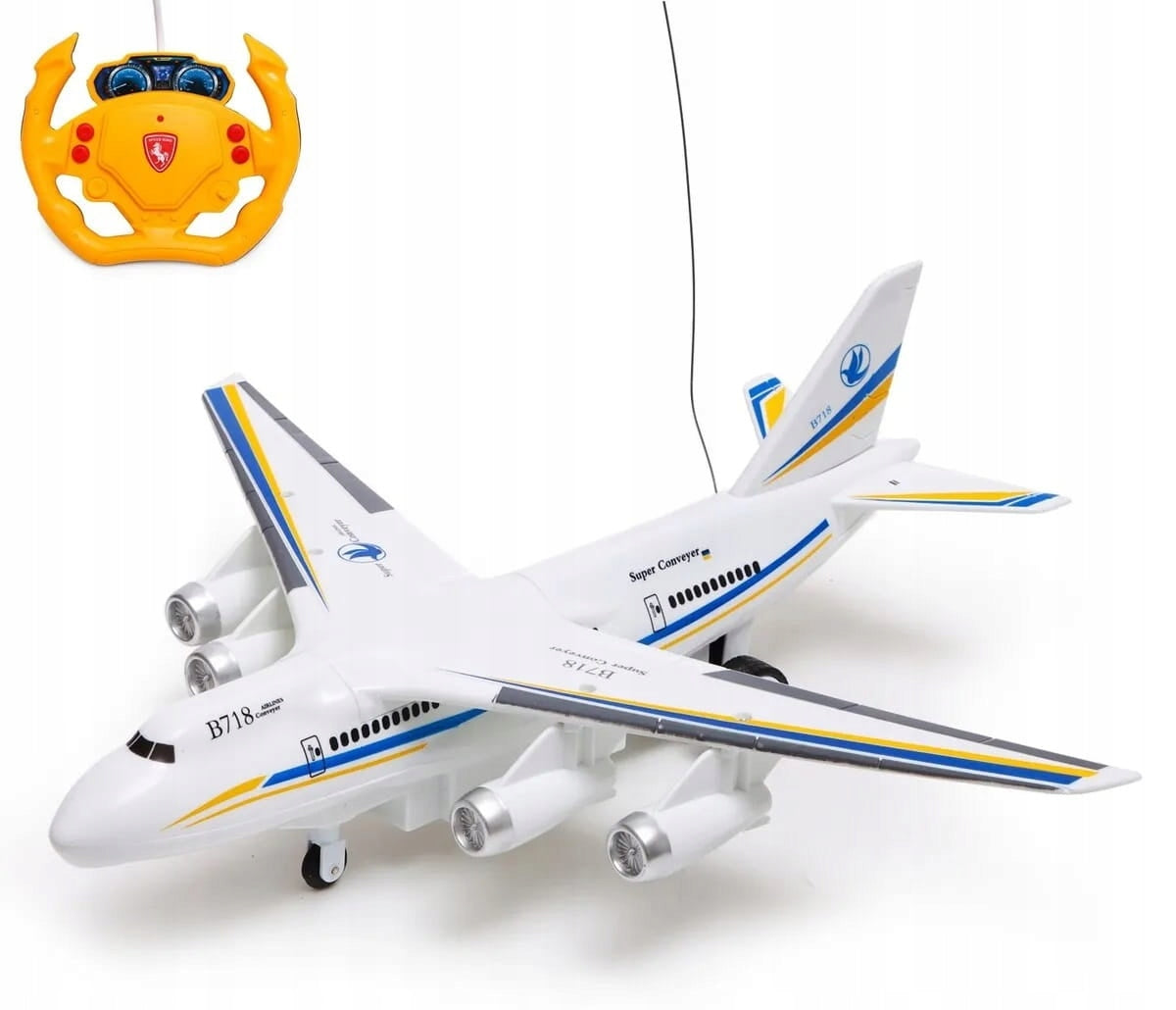 PASSENGER AIRCRAFT REMOTE CONTROLLED RC + PILOT Kid's age 3+ years