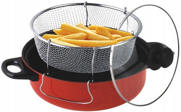PASTA FRIES POT FRYER 24cm + STRAINER