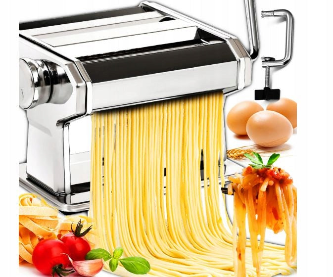 PASTA MACHINE HAND DOUGH FOR ROLLING SLICER ADJUSTABLE