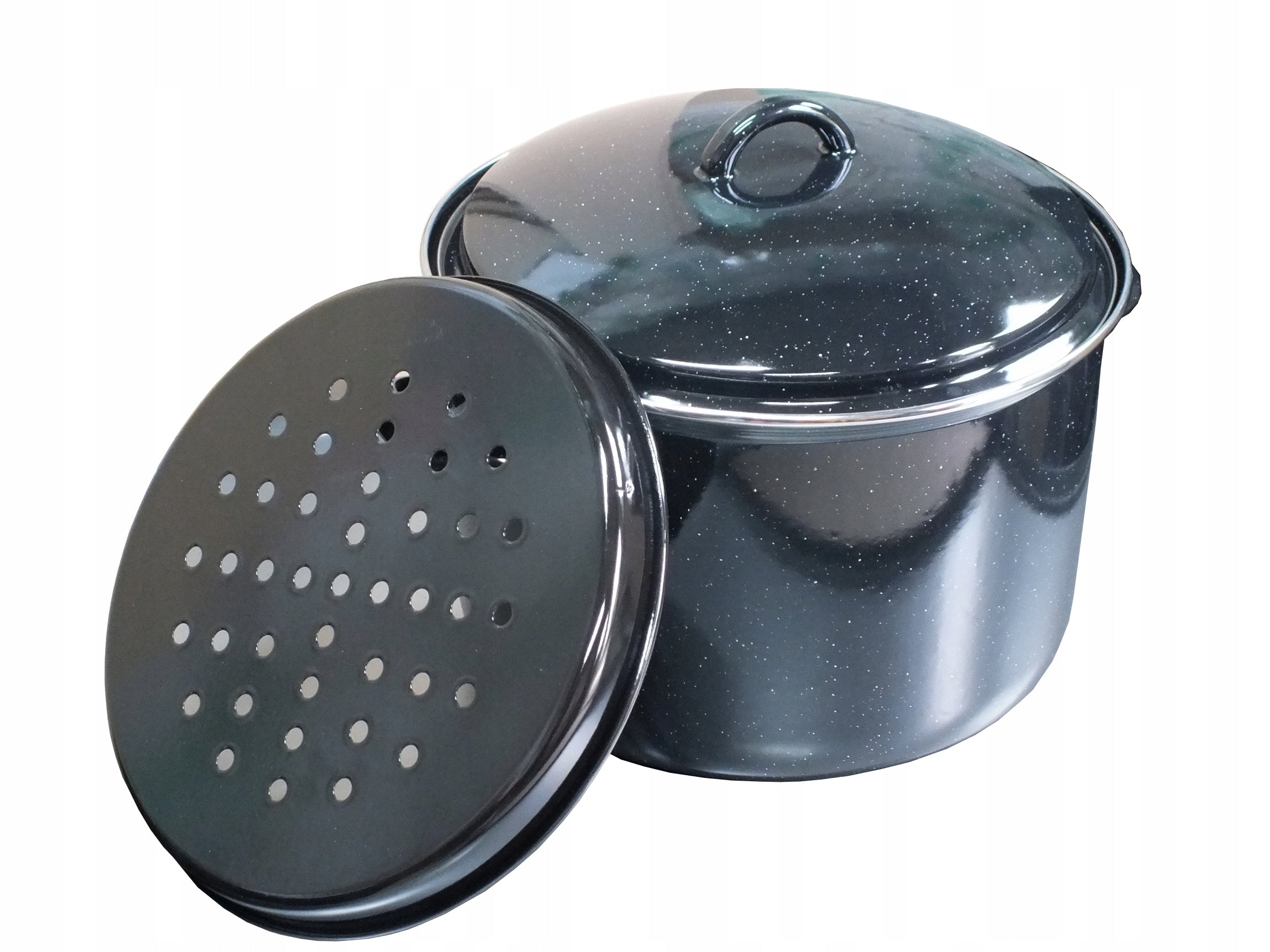 PASTEURIZATION POT ENAMELLED JAM FEEDER 15L Packaging status original