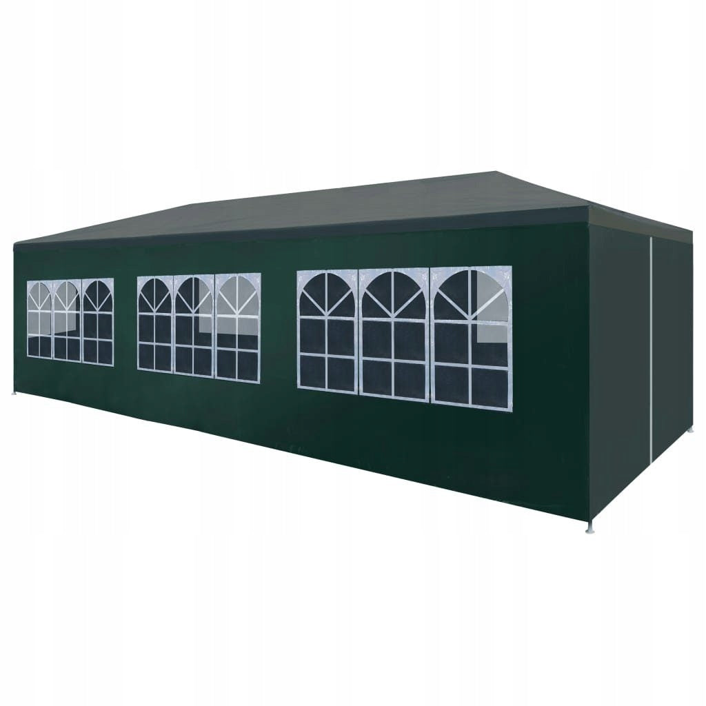 PAVILION GARDEN TENT CATERING 3x9m + 8 WALLS GREEN EAN (GTIN) 5907274423953
