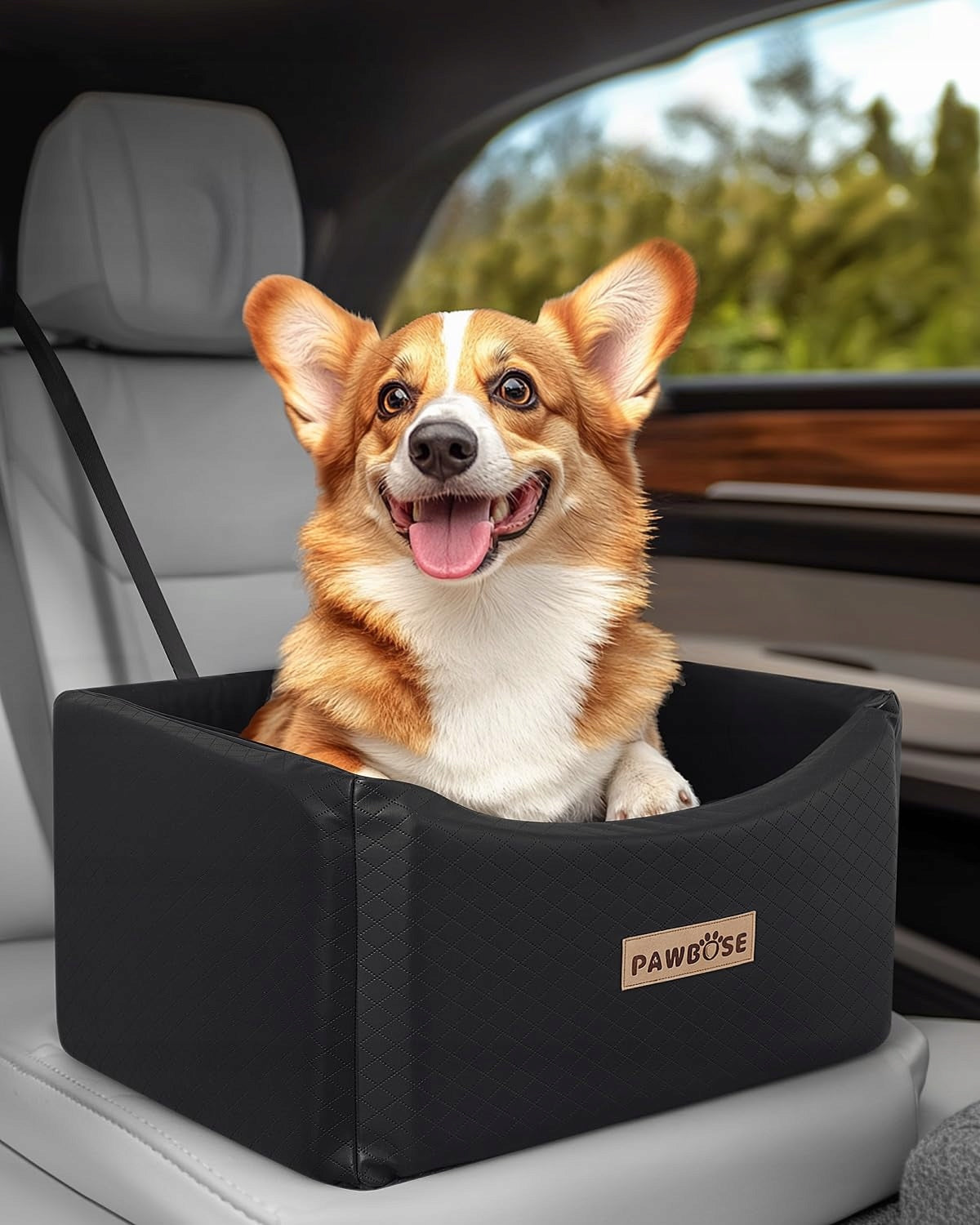PAWBOSE Car Seat for Small and Medium Dogs Waterproof Manufacturer code 8VQ