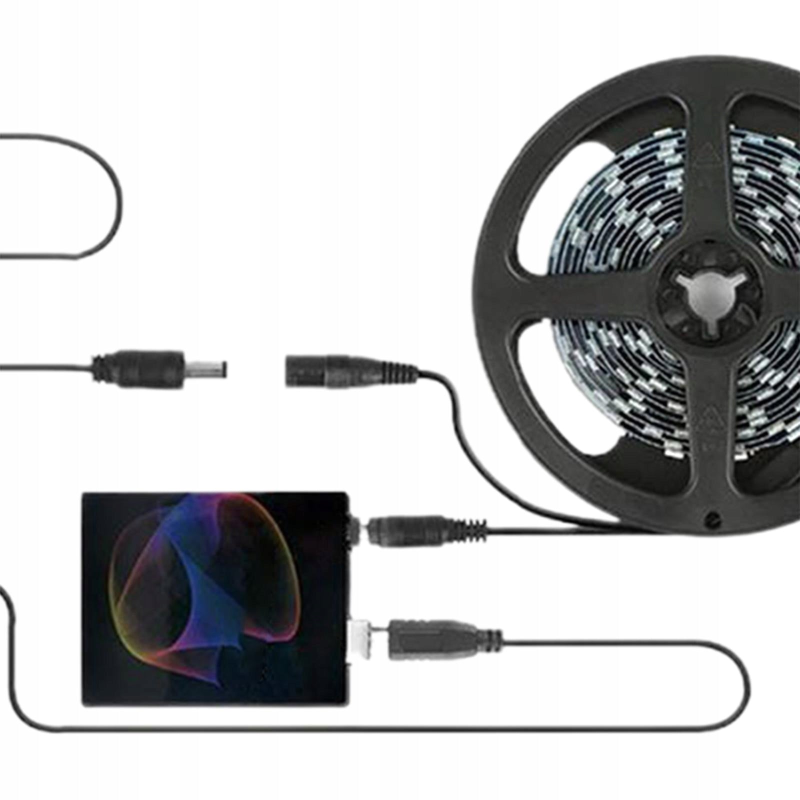 PC RGB Strip Easy to Install Sync to Screen Color Computer Monitor 2 Meters Model Computer Monitor Backlight