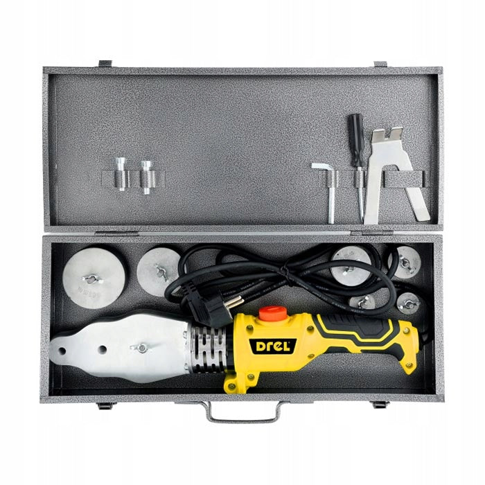 PE PP Pipe Welding Machine Drel EHD-1500, 20-63mm 1500W Product weight with unit packaging 2.734 kg