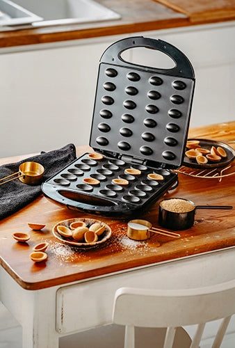 PEANUT TOASTER Cookie Mold 24pcs Coating NON-STICK Power 1600W XL Packaging status original
