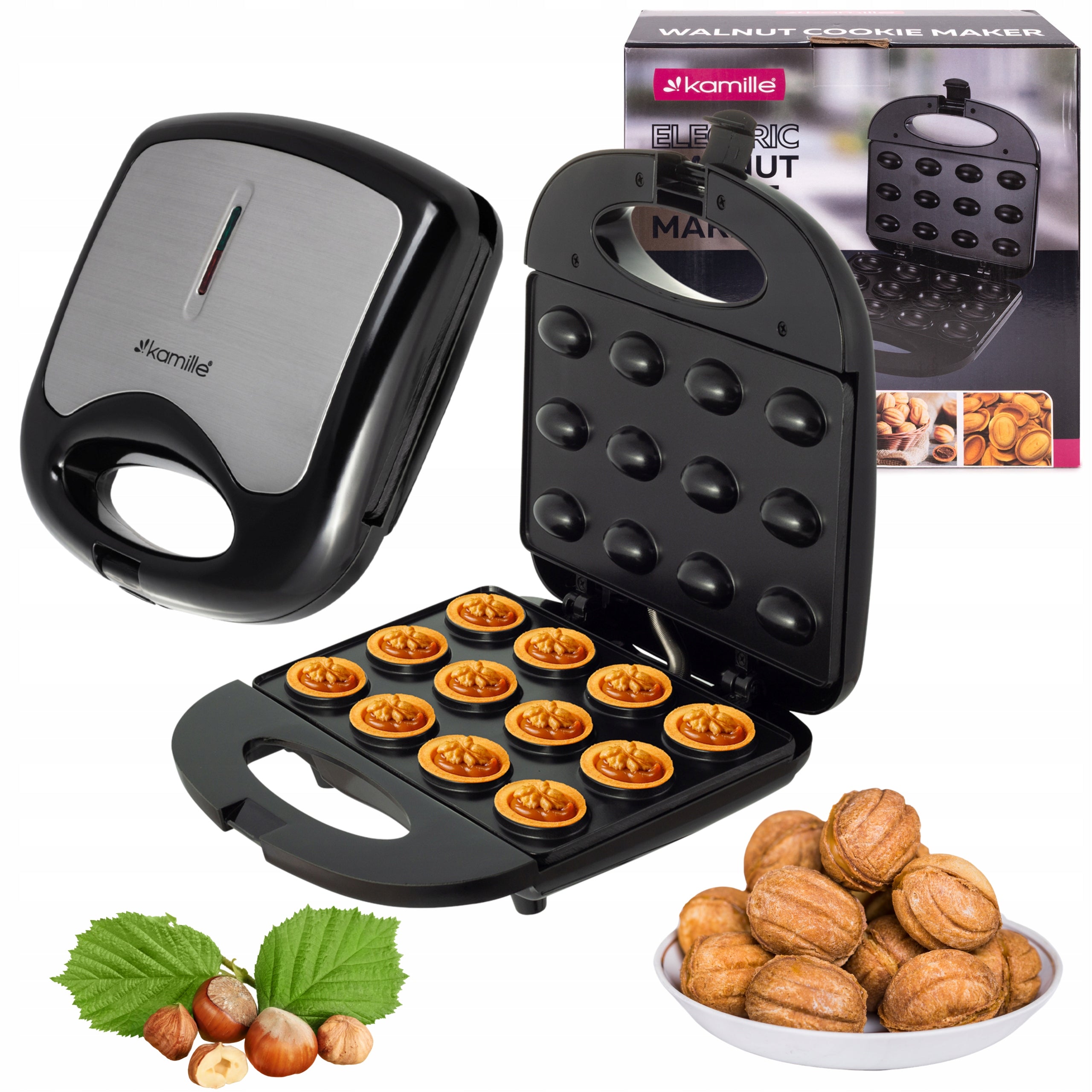 PEANUT TOASTER ELECTRIC COOKIE MOLD 12 PACK KAMILLE