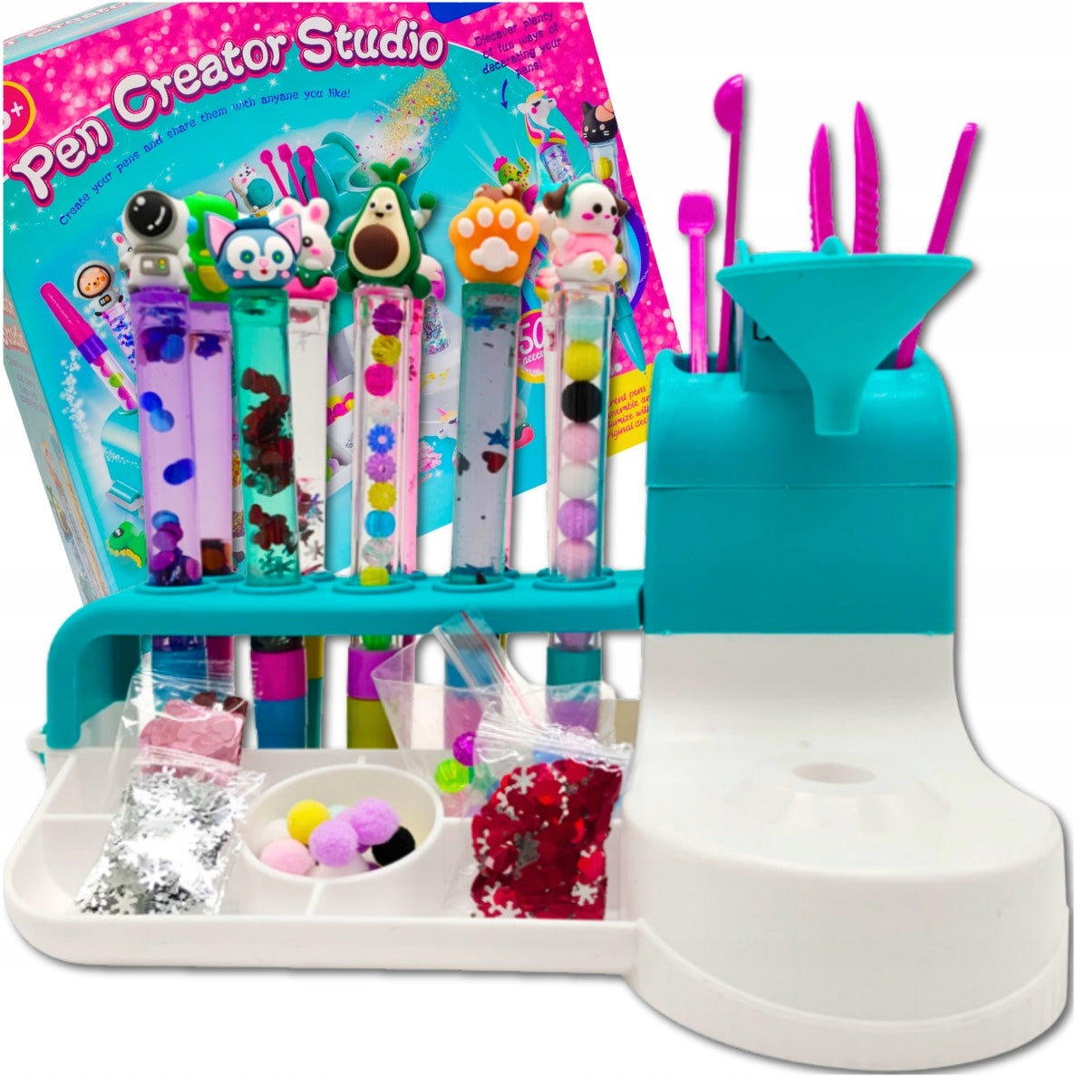 PEN FACTORY GREAT CREATIVE SET FOR CHILDREN CHILD ACCESSORIES Manufacturer code Fabryka długopisów zabawka edukacyjna rozwój