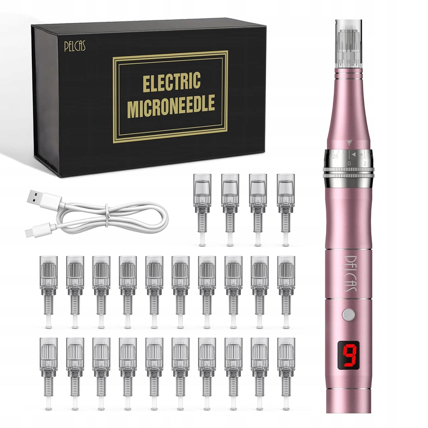 PEN FOR MICRONEEDLE MESOTHERAPY PELCAS A3 PROFESSIONAL DEVICE Packaging status original