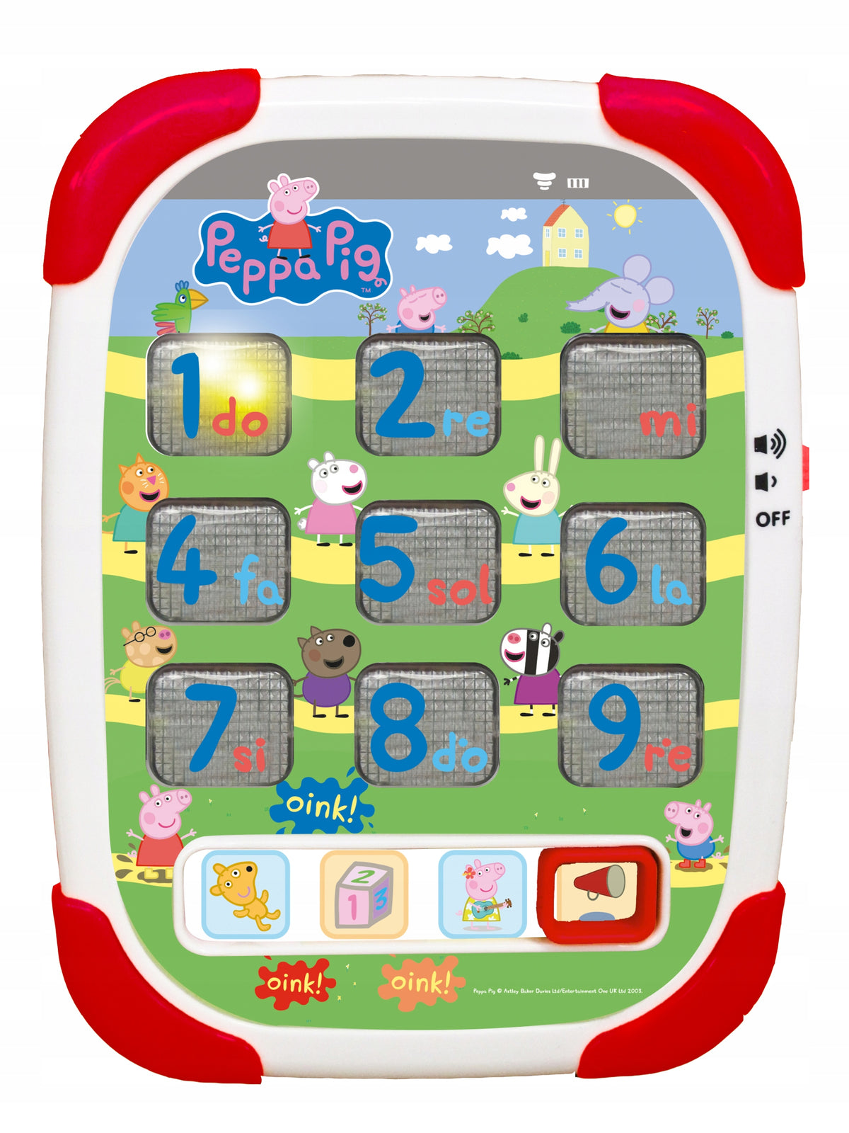 PEPPA PIG EDUCATIONAL TABLET FOR CHILDREN Polish Brand no brand
