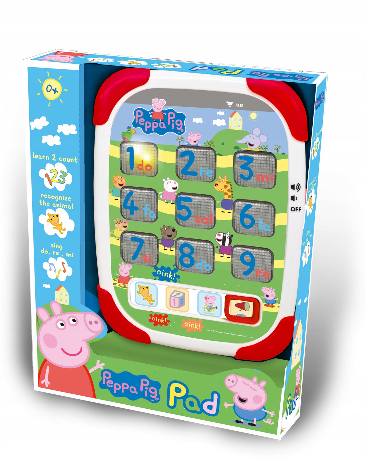 PEPPA PIG EDUCATIONAL TABLET FOR CHILDREN Polish