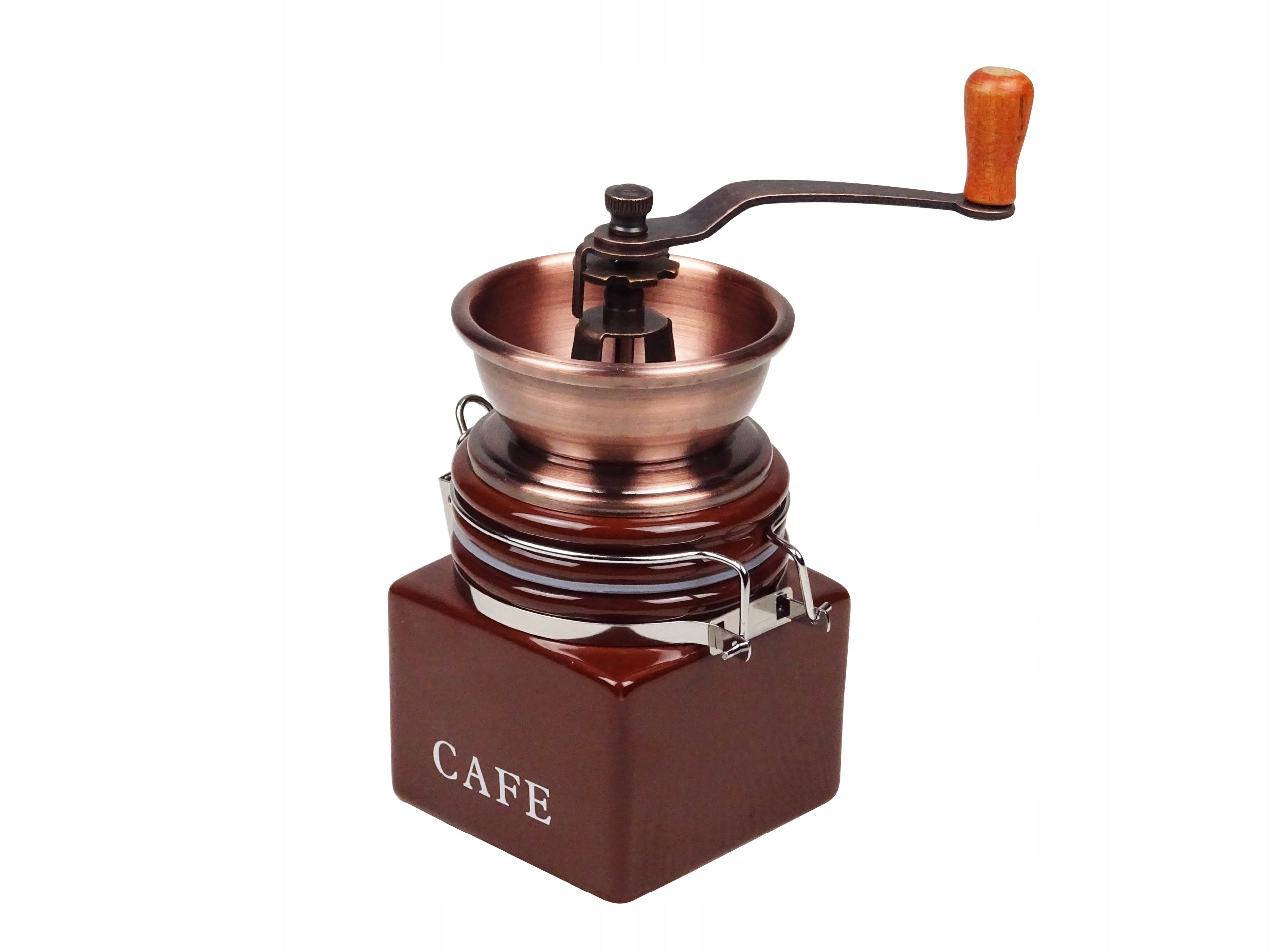 PEPPER COFFEE GRINDER CERAMIC HANDHELD TRADITIONAL MORTAR POWER Brand Kinghoff