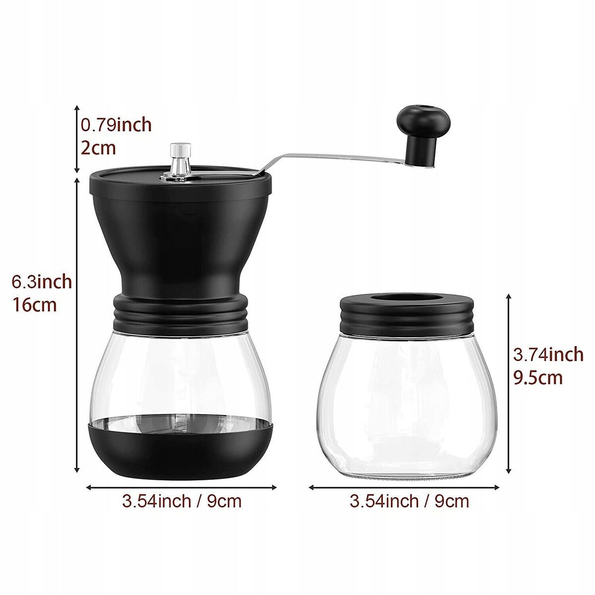 PEPPER COFFEE GRINDER HANDHELD TRADITIONAL STRONG Manufacturer code 6905255497916