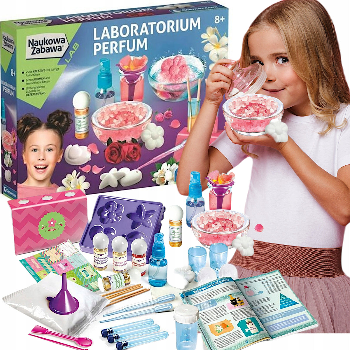 PERFUME LAB FRAGRANCE DIY SET LEARNING FUN FOR KIDS