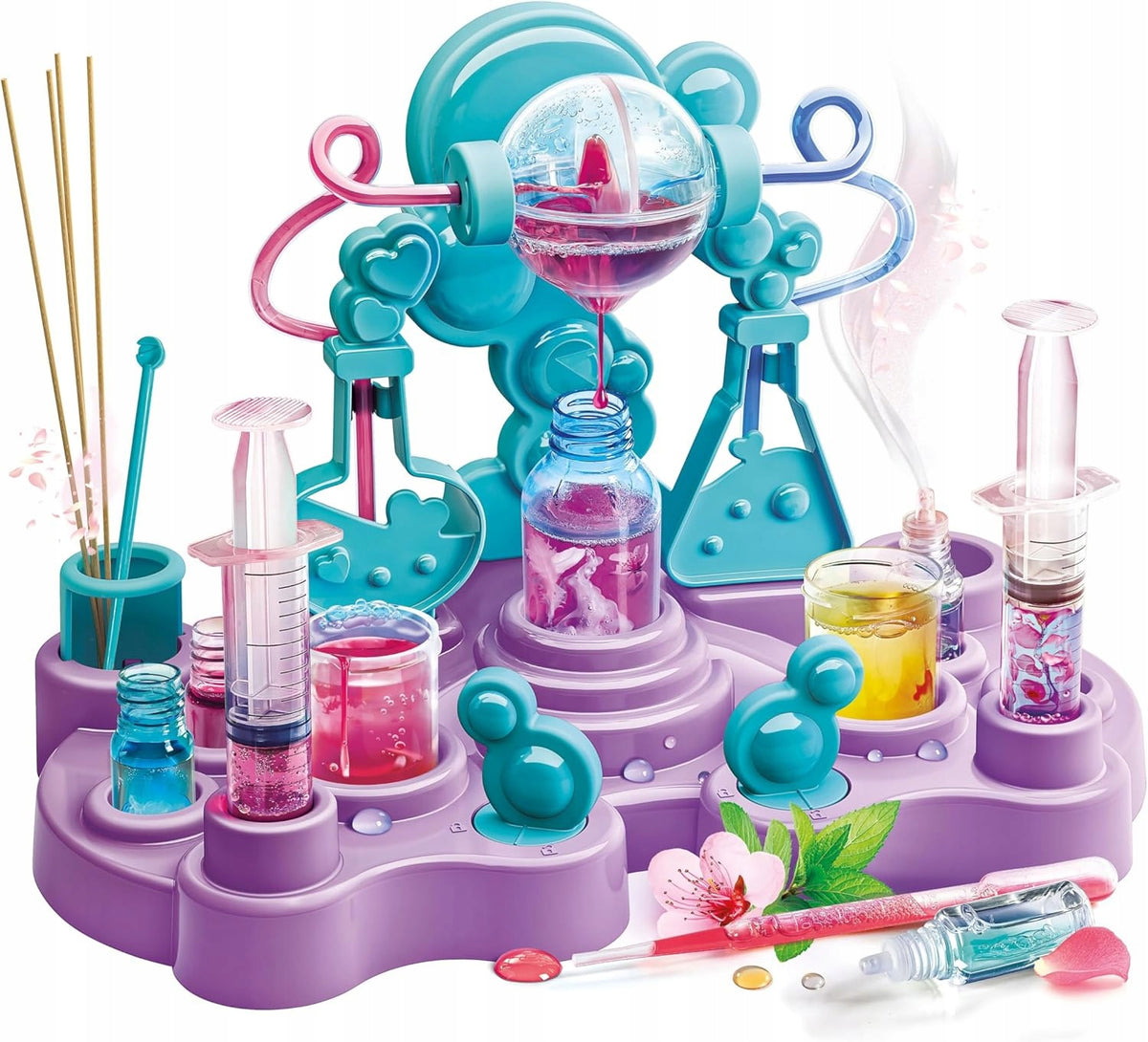 PERFUME LAB SET LEARNING FUN CHILDREN DELUX CLEMENTONI Kid's age 8+ years