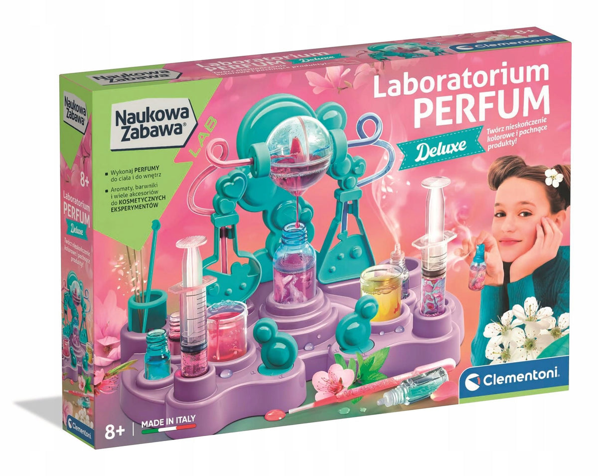 PERFUME LAB SET LEARNING FUN CHILDREN DELUX CLEMENTONI