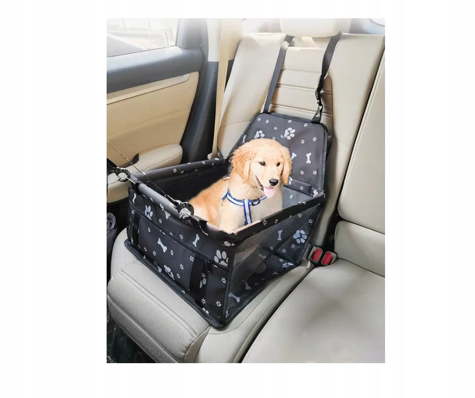 PET INN CAR SEAT PINK WITH PAWS 40x32x21 Manufacturer code 000000000000260674