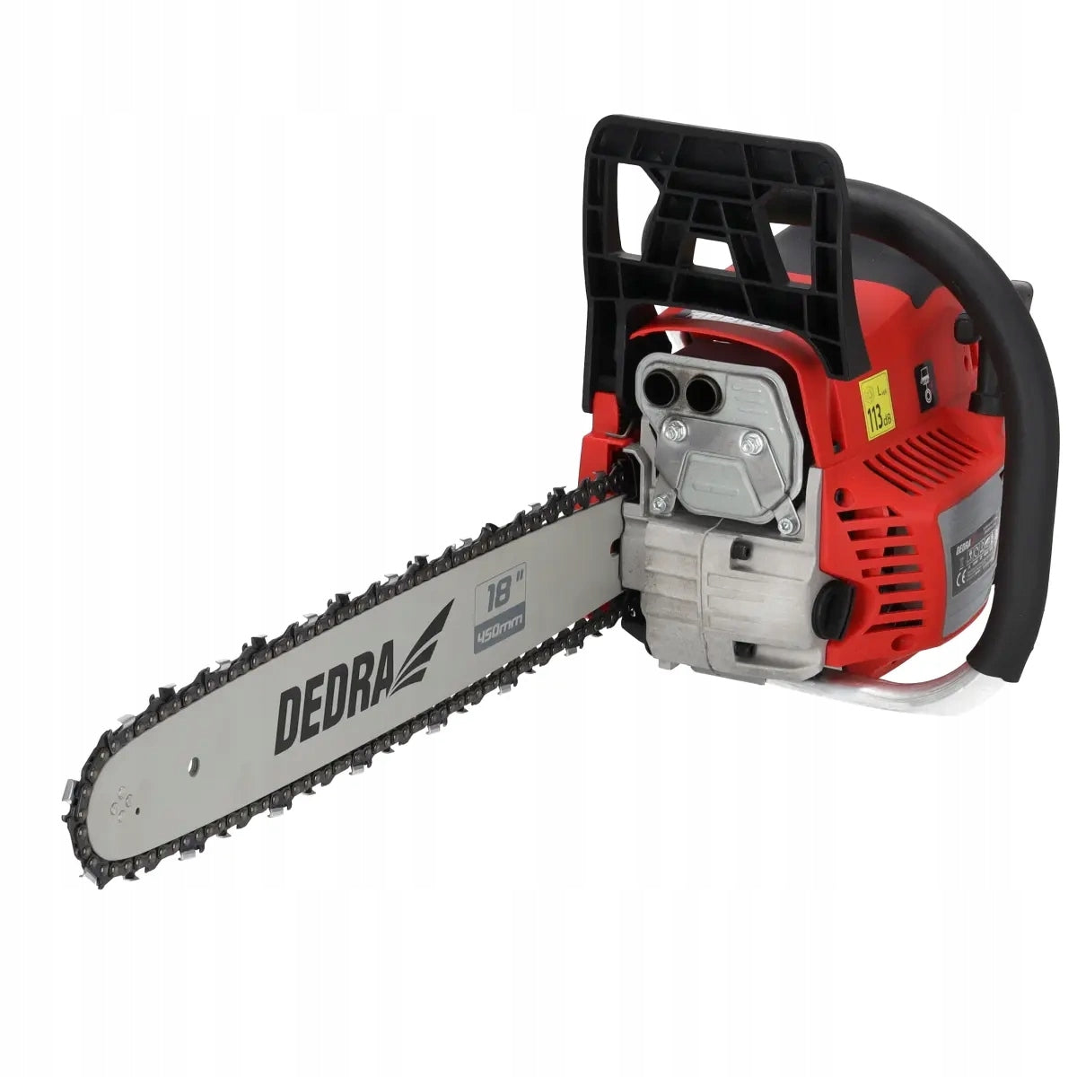 PETROL CHAIN SAW 45CM 2.4KW DED8718 DEDRA EAN (GTIN) 5902628871800