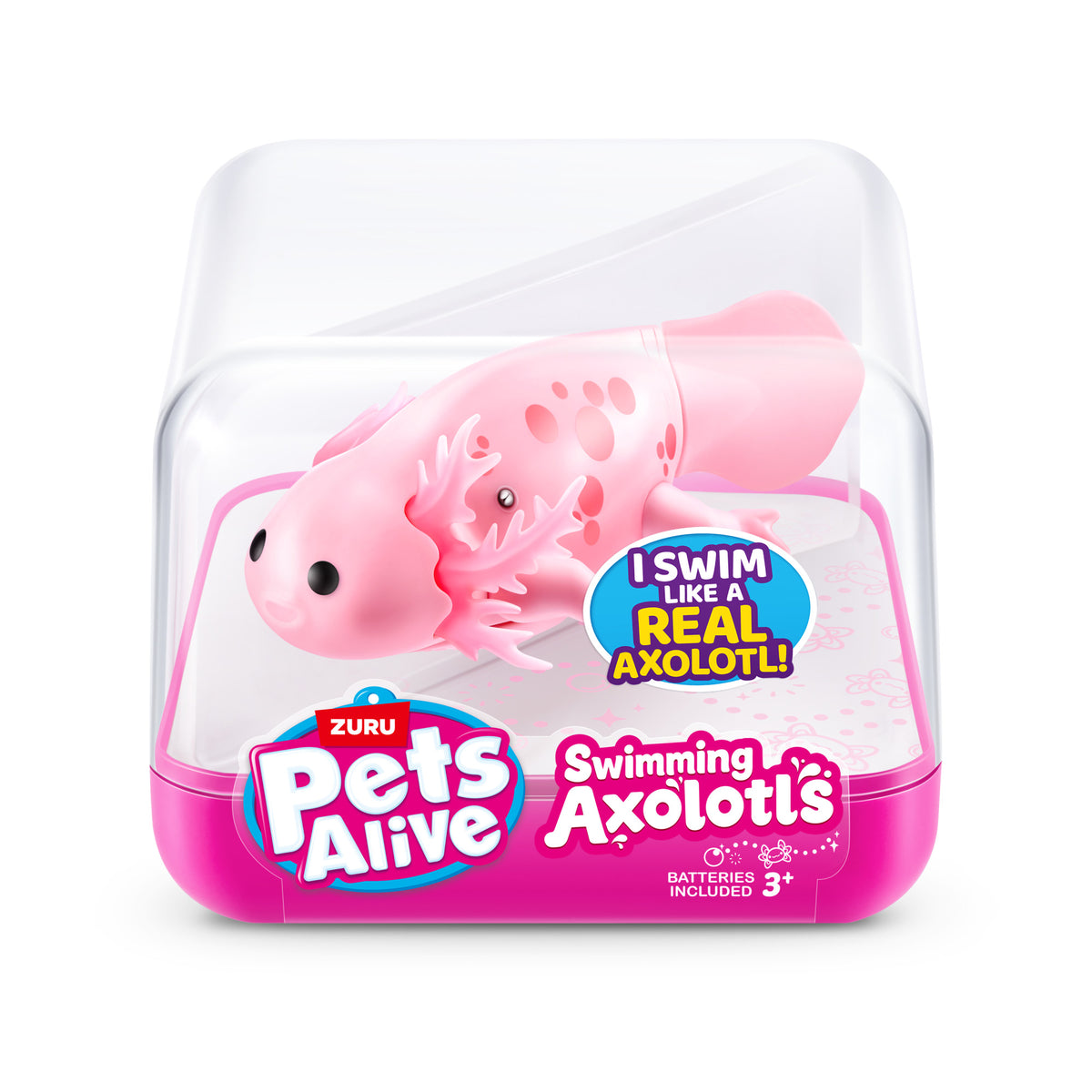 PETS ALIVE Axolotl Floating Interactive Baby Water Toy ZURU