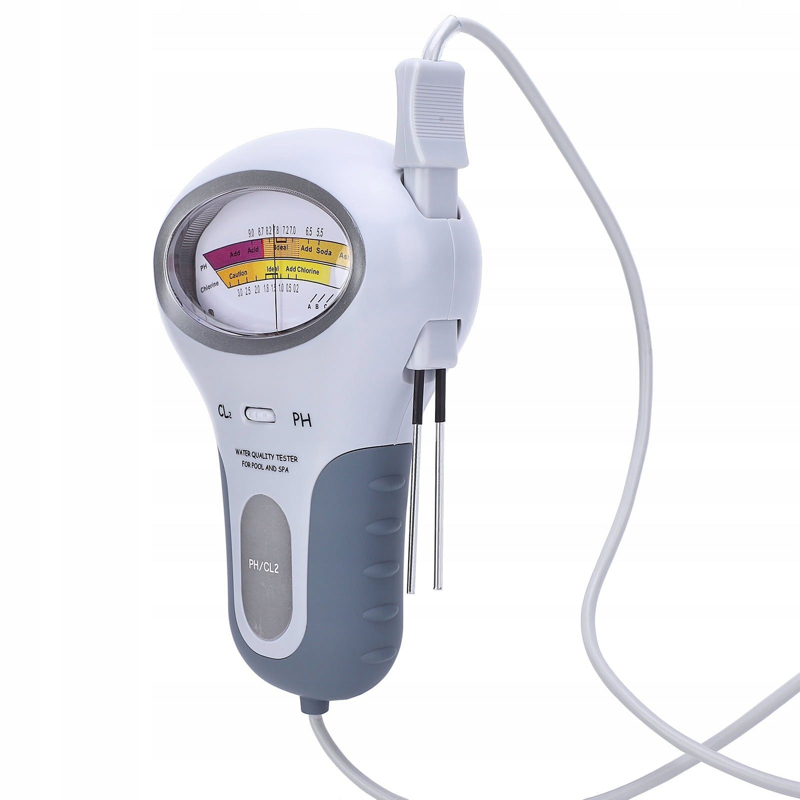 PH AND CHLORINE TESTER PH-METER WATER POOL CL METER Product form set