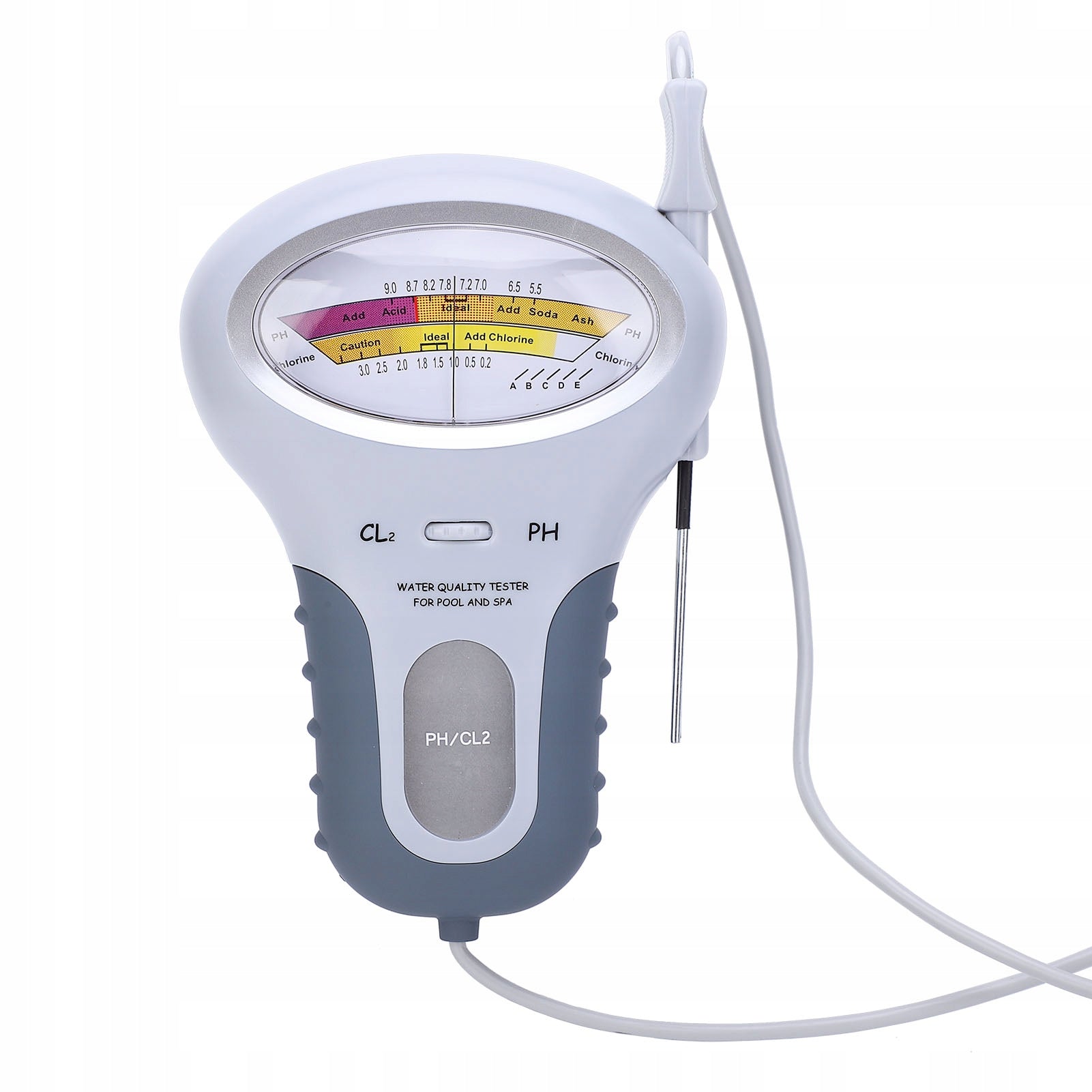 PH AND CHLORINE TESTER PH-METER WATER POOL CL METER