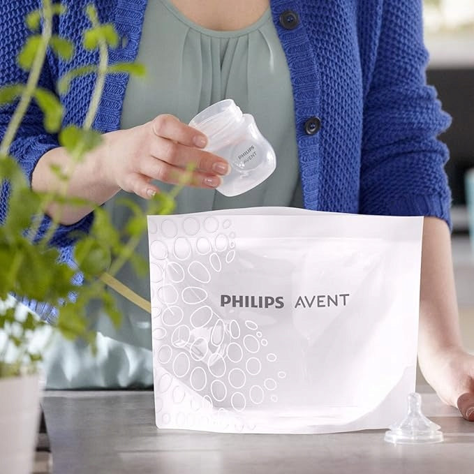 PHILIPS AVENT 5x MICROWAVE BAGS STERILIZATION BAGS IN 90 SECONDS Medical device no