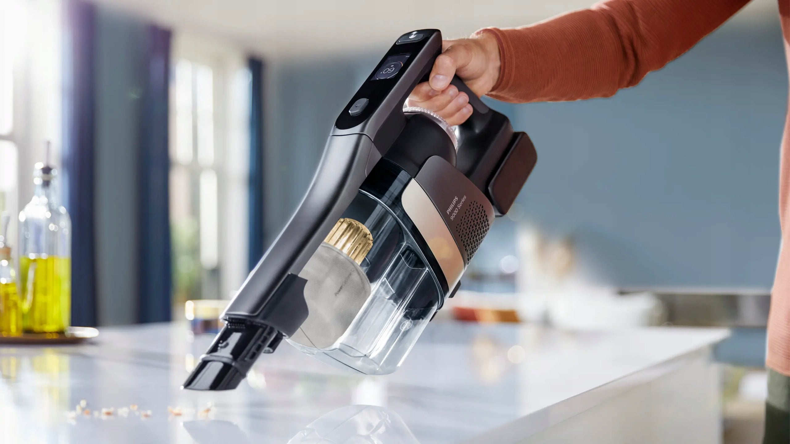 PHILIPS AquaTrio XW9465/11 cordless vacuum cleaner with active cleaning function Wet mode yes