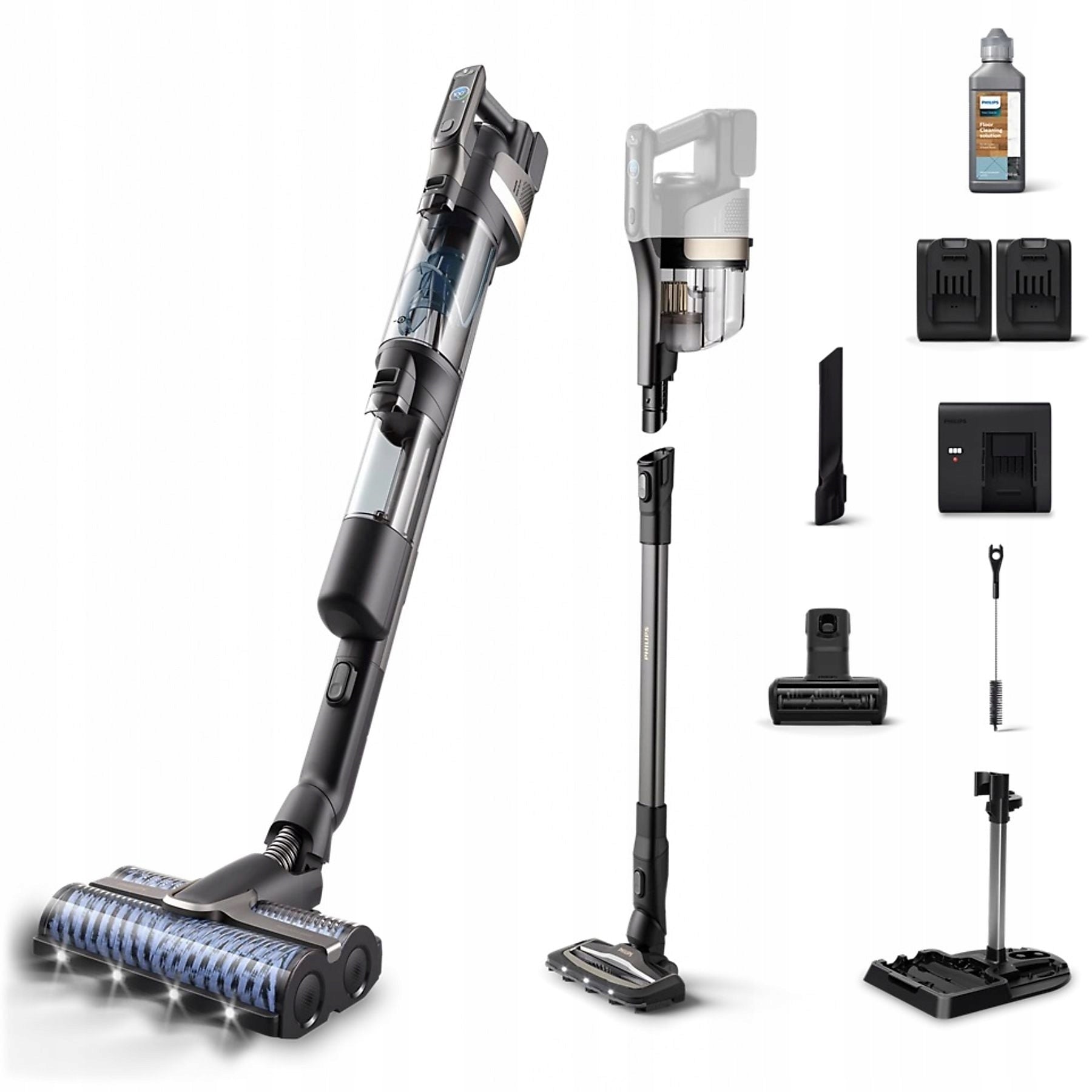 PHILIPS AquaTrio XW9465/11 cordless vacuum cleaner with active cleaning function