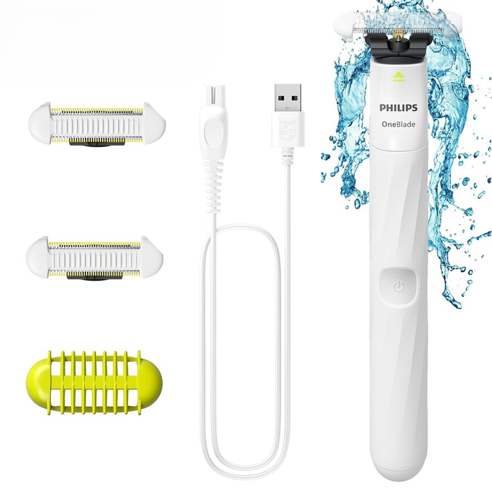PHILIPS OneBlade Intimate QP1924-30 Trimmer, 2 BLADES included