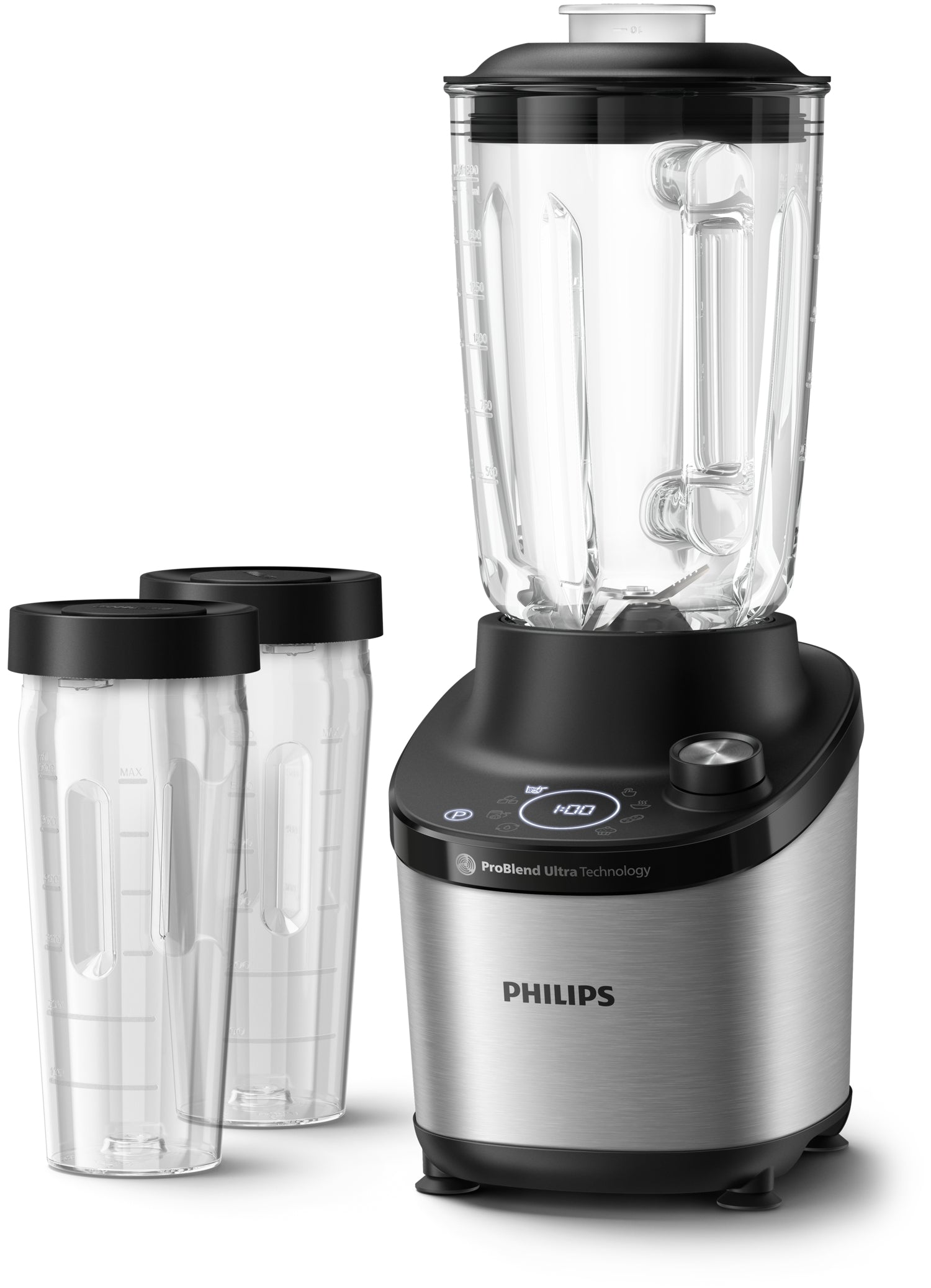PHILIPS ProBlend Series 7000 HR3760/10 1500W BLENDER + 2 WATER BOTTLES