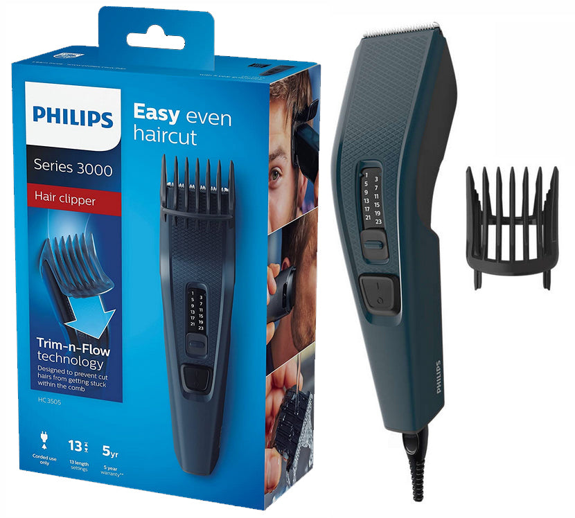 PHILIPS RAZOR FOR CUTTING HAIR AND FACIAL HAIR SET FOR SHAVING