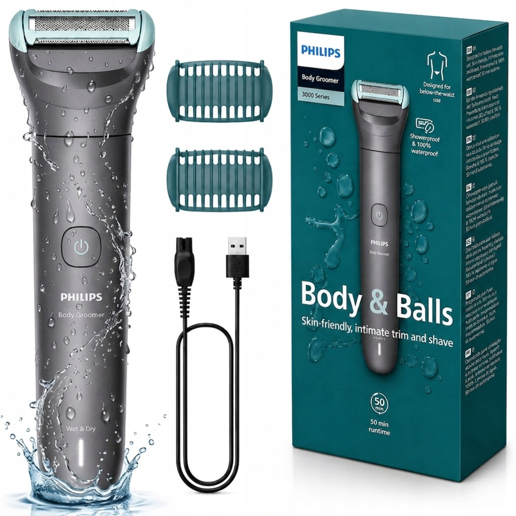 PHILIPS SHAVER TRIMMER BODYGROOM WET DRY BODY