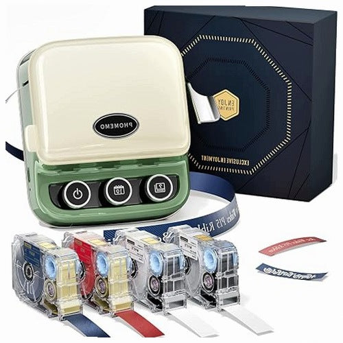 PHOMEMO P15 RIBBON BLUETOOTH LABEL PRINTER FOR FABRIC GIFT