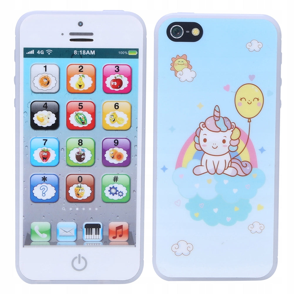 PHONE EDUCATIONAL CELL INTERACTIVE SMARTPHONE WHITE FOR CHILDREN Brand no brand