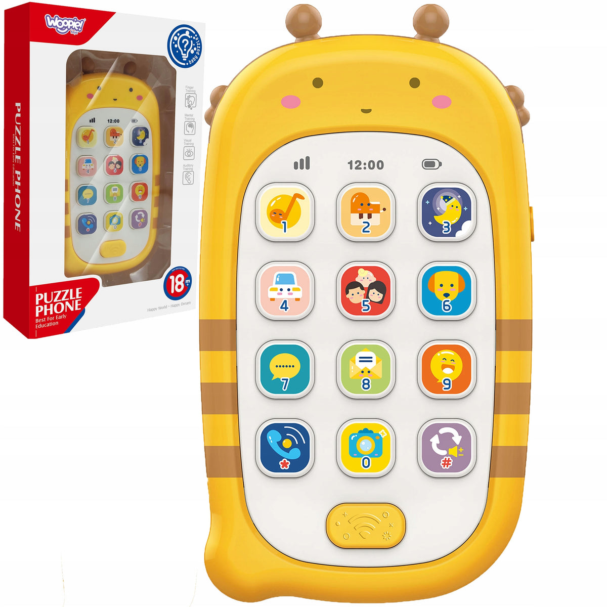 PHONE SMARTPHONE INTERACTIVE VOICE RECORDER MELODIES SOUNDS TOY WOOPIE