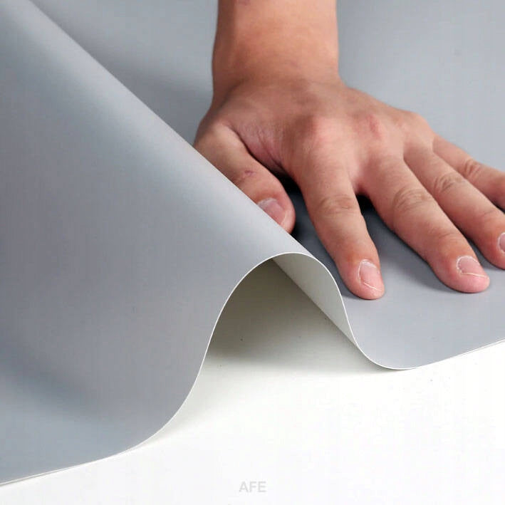 PHOTO BACKGROUND PVC 100x200cm GREY VINYL - GRAY 100/200cm 1x2m Color gray