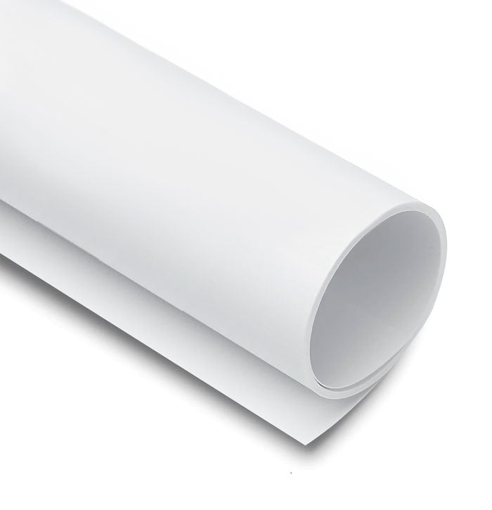 PHOTO BACKGROUND PVC 100x200cm WHITE VINYL 100/200cm 1x2m