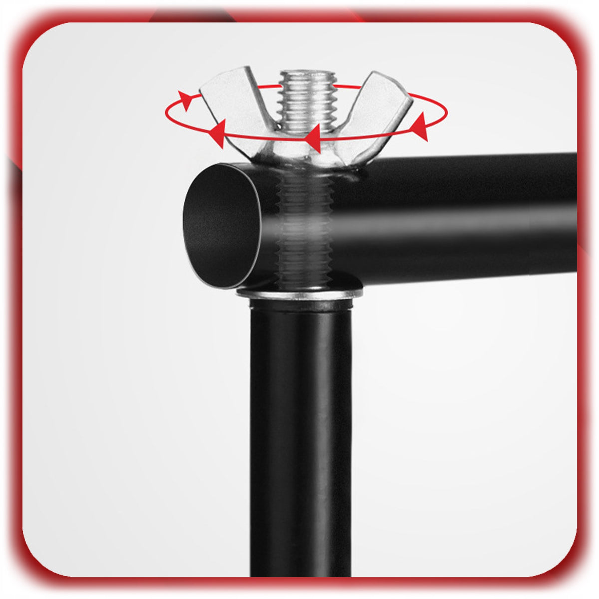 PHOTO BACKGROUND TRIPOD STUDIO SET 300x300CM CLAMPS + CASE Manufacturer code 007391