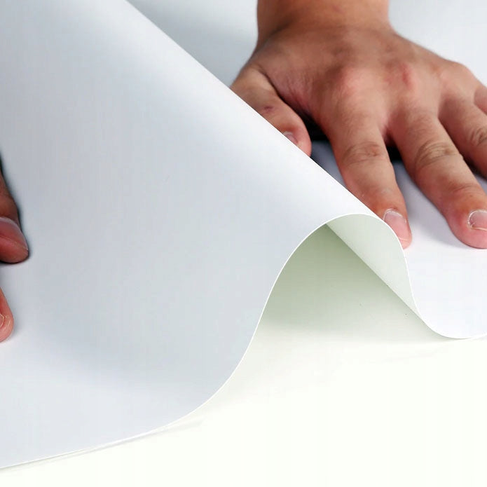 PHOTO BACKGROUND VINYL WHITE PVC 150x200cm 150/200cm 1,5x2m 1.5x2 VINYL Manufacturer code TŁOPVC-150x200-white