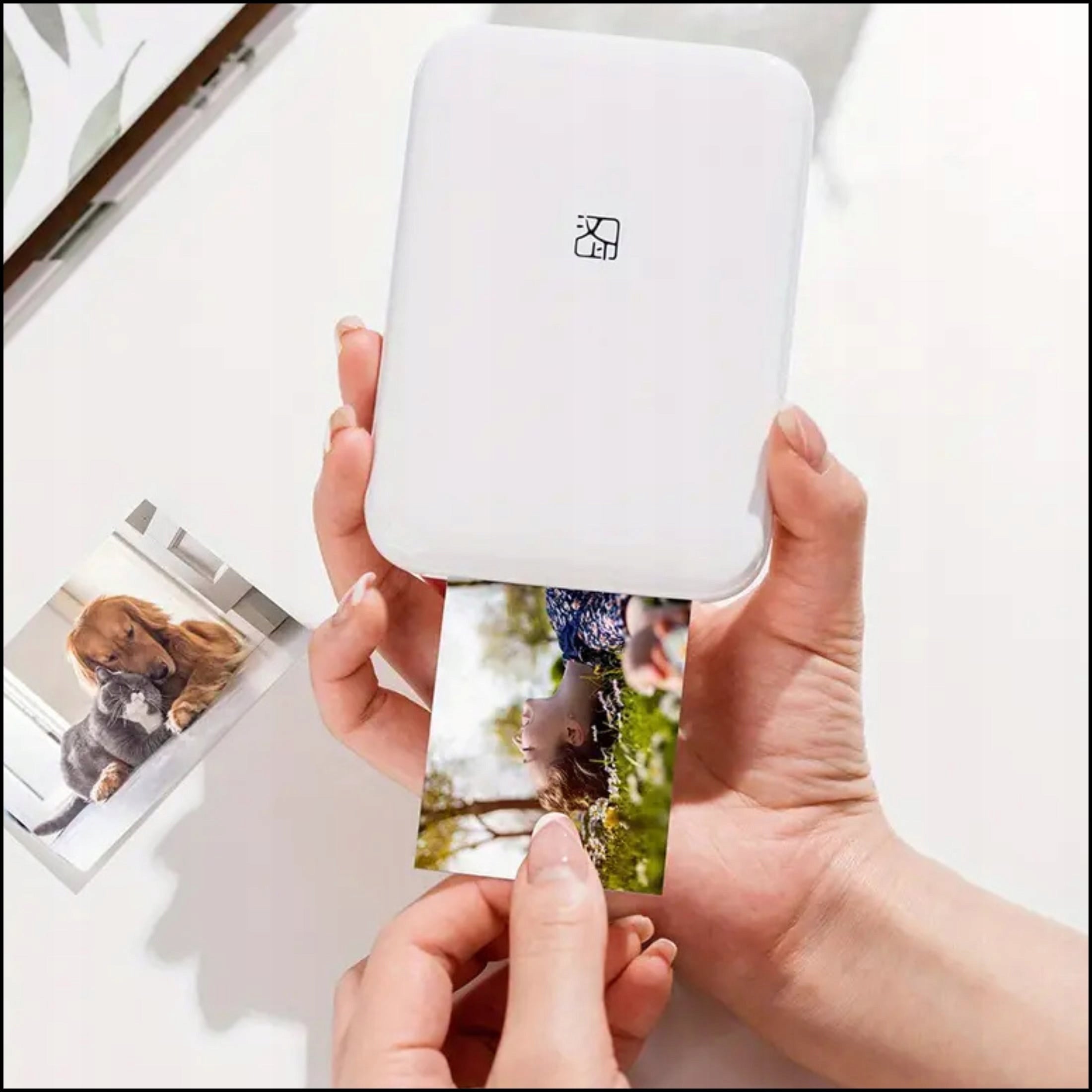 PHOTO PRINTER FOR IPHONE SAMSUNG SMARTPHONE THERMAL PRINTING WITHOUT INK Packaging status original