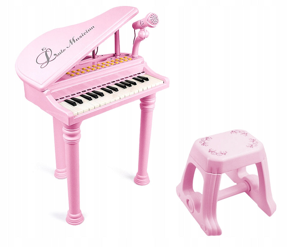 PIANO FOR CHILDREN LEARNING MULTIMEDIA GAMES ORGAN MICROPHONE MP3 + STOOL Manufacturer code 4311R