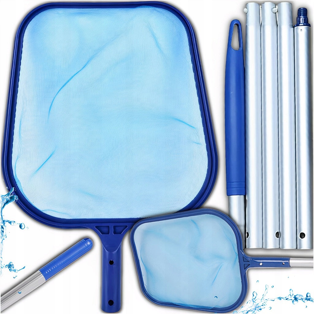 PICKER LANDING NET FOR CLEANING THE POOL JACUZZI NET POOL STICK ADJUSTABLE Manufacturer code PODBIERAK DO BASENU SIATKA DO ZBIERANIA LIŚCI