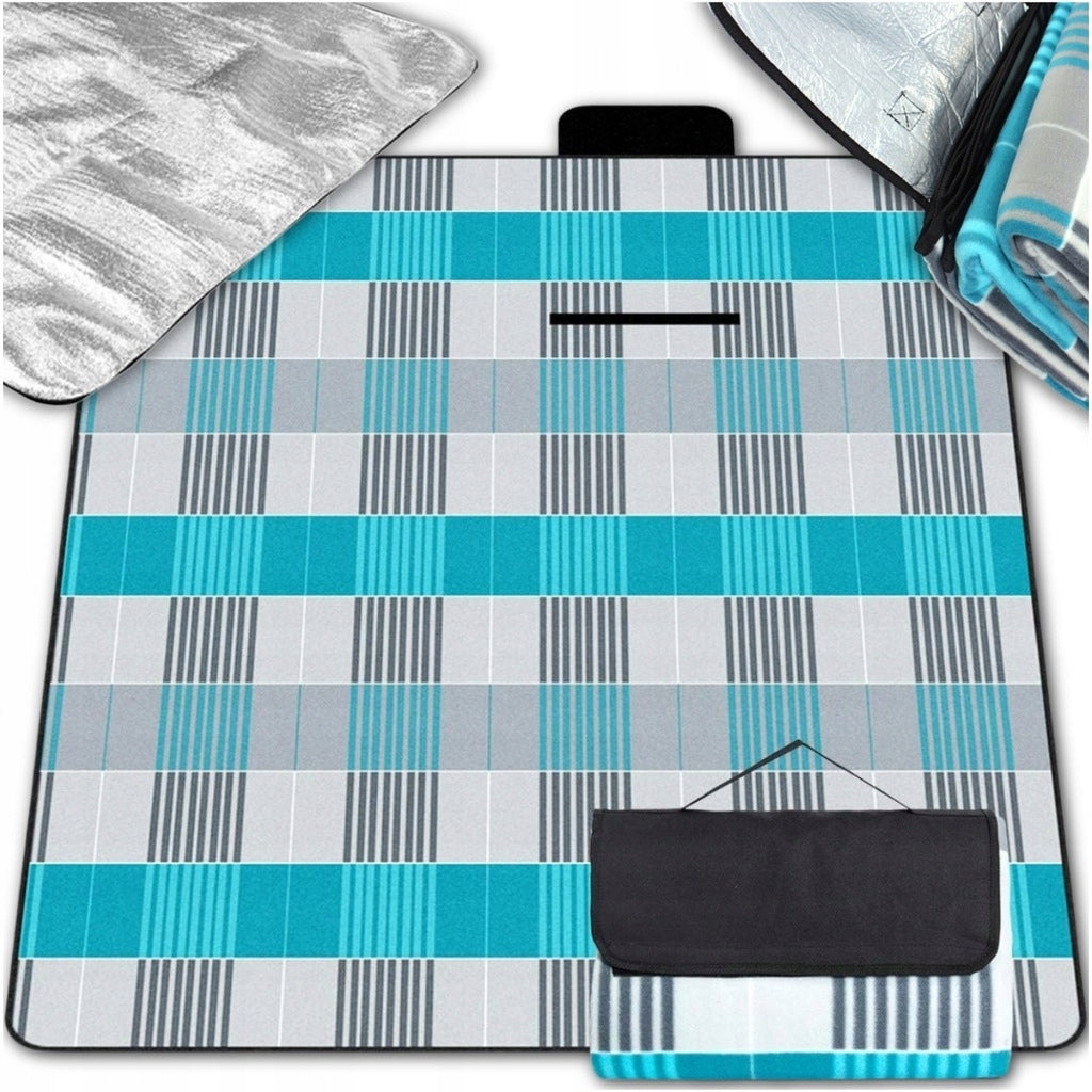 PICNIC BLANKET WITH BEACH INSULATION MAT LARGE WATERPROOF BEACH 200X200 CM Manufacturer code b7bK02
