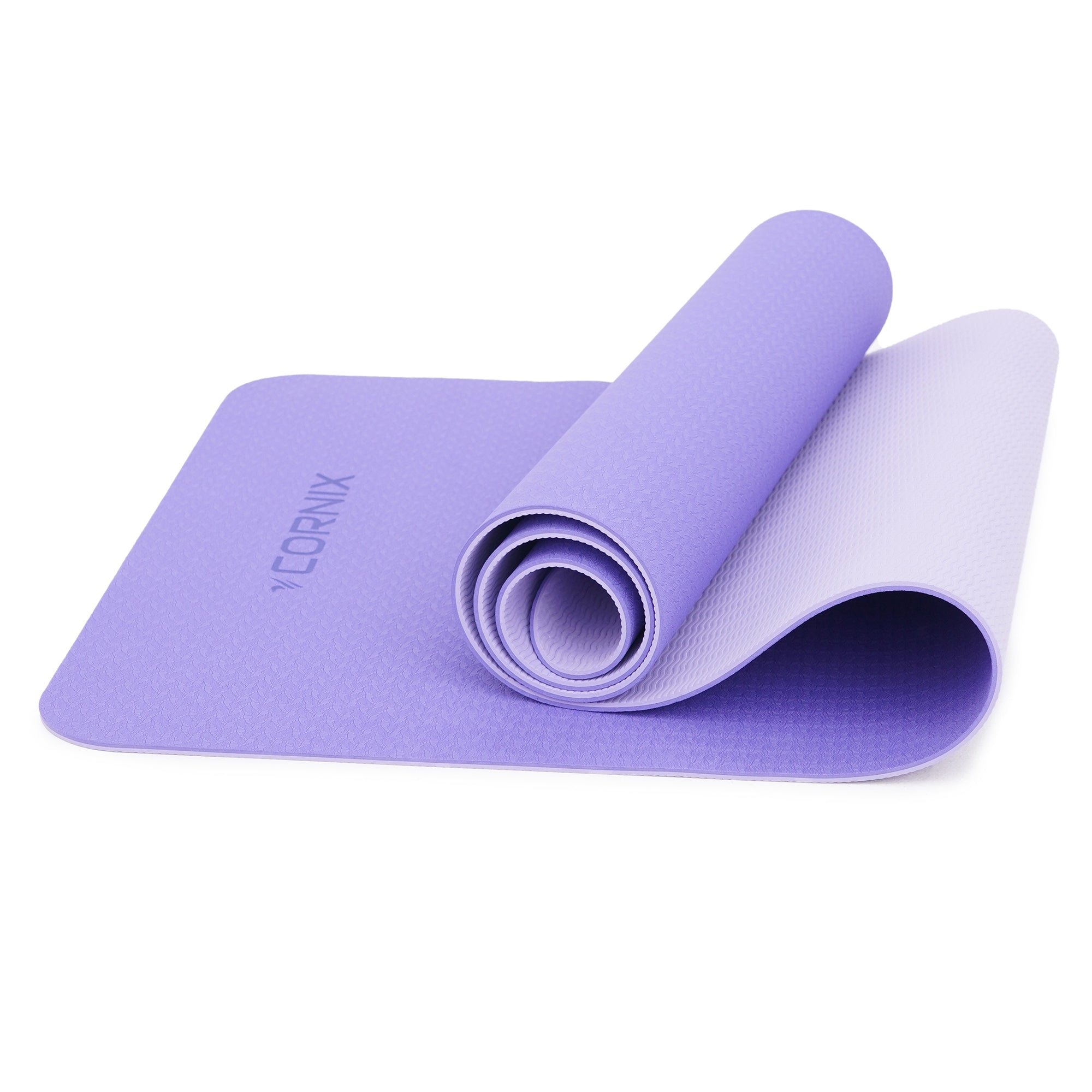 PILATES FITNESS YOGA EXERCISE MAT NON-SLIP TPE 6MM + COVER Manufacturer code XR-0004