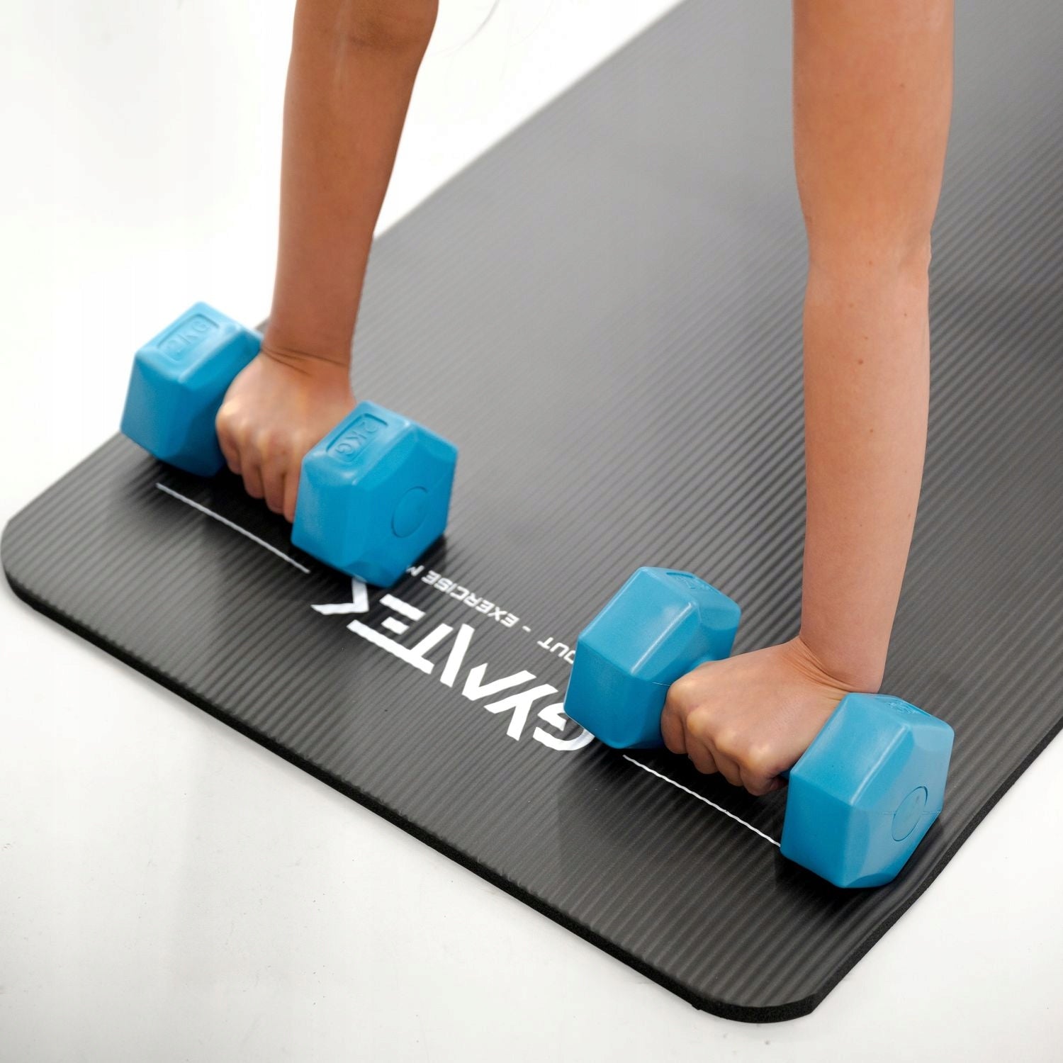 PILATES YOGA MAT GYMNASTIC MAT THICK 1,5CM GYMTEK Length 180 cm