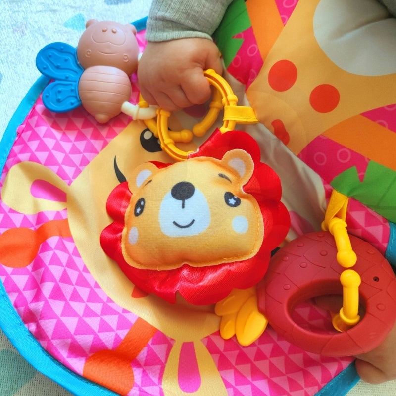 PILLOW CROISSANT MAT INTERACTIVE EDUCATIONAL RATTLES TEETHERS DL BABIES Brand Woopie