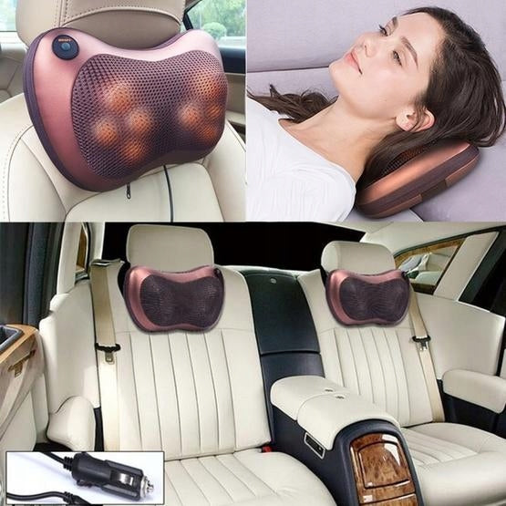 PILLOW SHIATSU MASSAGER MASSAGING BACK BODY NECK Brand no brand
