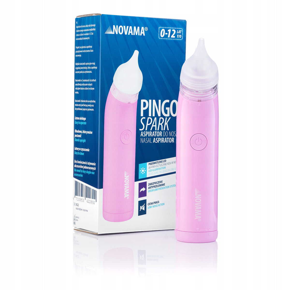 PINGO SPARK PINK ELECTRIC ASPIRATOR
