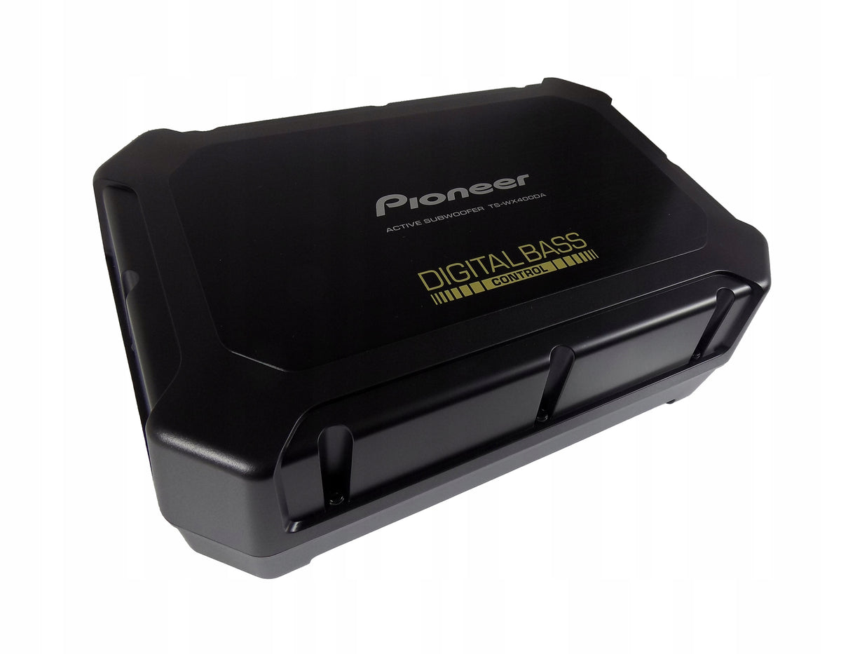 PIONEER FLAT SUBWOOFER ACTIVE TS-WX400DA UNDER SEAT + CABLES Packaging status original